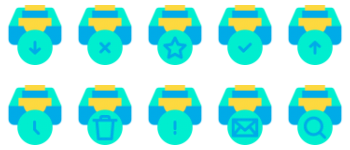 Inbox icon pack