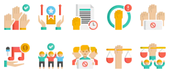 Activism icon pack