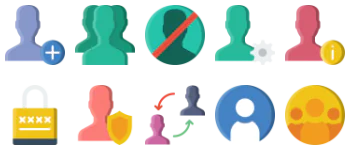 Users icon pack