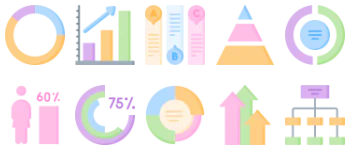 Infographics Elements icon pack