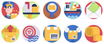 Postal Service icon pack