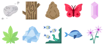 Nature icon pack