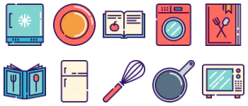 Kitchen Icon-Paket