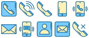 Telephones icon pack