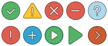 Pointers paquete de iconos