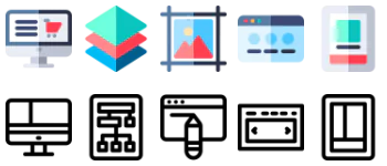 Web design icon pack