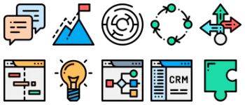 Strategy icon pack