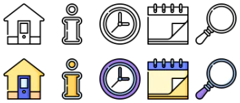 Contact us icon pack
