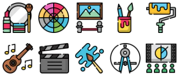 General arts icon pack