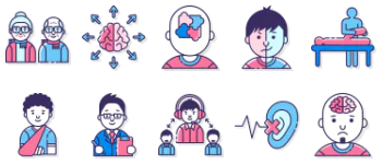 Disability icon pack