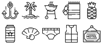 Summer icon pack