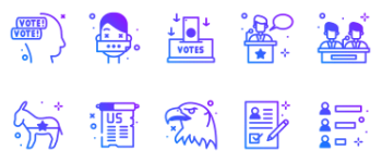 US Elections icon pack