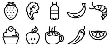 Drink and Food Collection 图标包