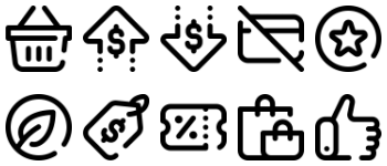 Retail icon pack