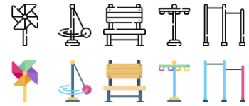 Playground icon pack