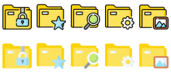 Folders icon pack