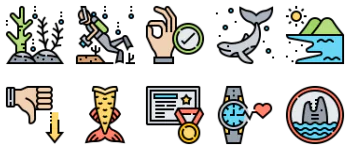 Diving Icon-Paket