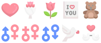 Love icon pack