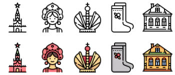Russia icon pack
