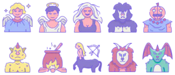Supernatural icon pack