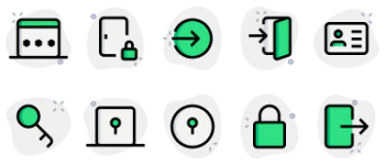 Login icon pack