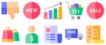 Sales icon pack