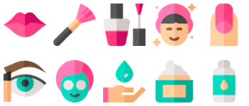 Cosmetics icon pack