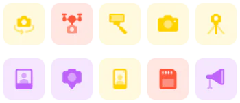 Camera icon pack