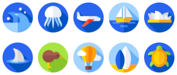 Australia icon pack