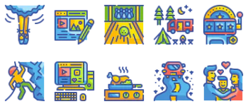 Free Time Icon-Paket