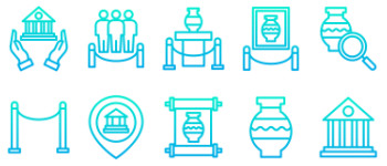 Museum icon pack