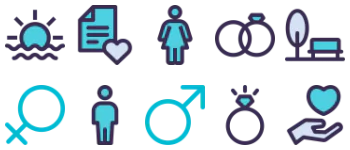 Romance icon pack