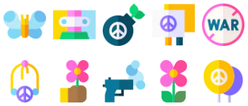 Peace icon pack