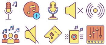 Music icon pack