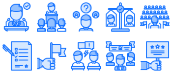 Politics icon pack