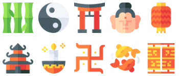 Buddhism icon pack