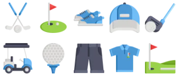 Golf icon pack