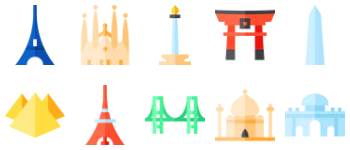 Monuments gói biểu tượng