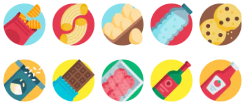 Grocery icon pack
