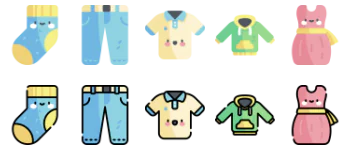 Clothes icon pack