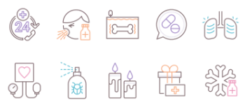 Pharmaceutical icon pack