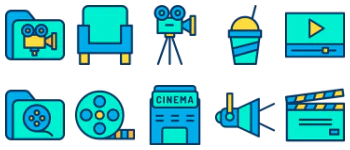 Cinema icon pack