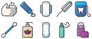 Hygiene icon pack