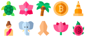 Thailand icon pack