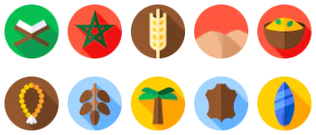 Morocco icon pack