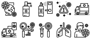 Virus icon pack