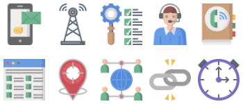 Support Contact icon pack