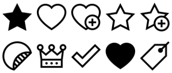 Votes and Regards icon pack