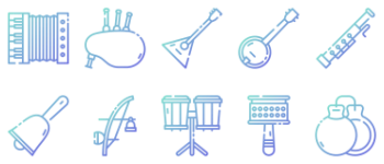 MUSIC INSTRUMENT icon pack