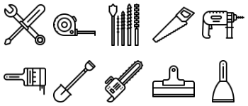 Tools icon pack